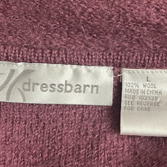 Dressbarn Wool Cardigan Sweater - Picture 8 of 9